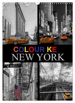 Colour Key in New York (Wall Calendar 2024 DIN A3 portrait), CALVENDO 12 Month Wall Calendar