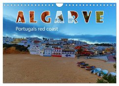 ALGARVE Portugals red coast (Wall Calendar 2024 DIN A4 landscape), CALVENDO 12 Month Wall Calendar