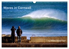 Waves in Cornwall (Wall Calendar 2024 DIN A3 landscape), CALVENDO 12 Month Wall Calendar