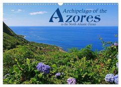 Archipelago of the Azores in the North Atlantic Ocean (Wall Calendar 2024 DIN A3 landscape), CALVENDO 12 Month Wall Calendar