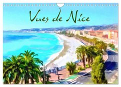 Vues de Nice (Calendrier mural 2024 DIN A4 vertical), CALVENDO calendrier mensuel - Sudpastel, Sudpastel