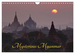 Mysterious Myanmar (Wall Calendar 2024 DIN A4 landscape), CALVENDO 12 Month Wall Calendar - Brack, Roland