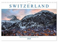 Switzerland (Wall Calendar 2024 DIN A4 landscape), CALVENDO 12 Month Wall Calendar