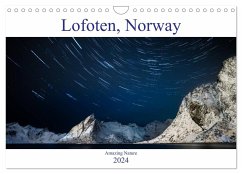 Norway Lofoten Amazing Nature (Wall Calendar 2024 DIN A4 landscape), CALVENDO 12 Month Wall Calendar - Popovici, Radu