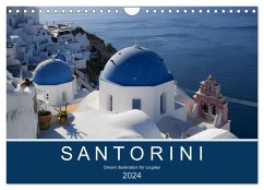 Santorini, dream destination for couples (Wall Calendar 2024 DIN A4 landscape), CALVENDO 12 Month Wall Calendar - Styppa, Robert