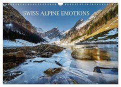 SWISS APLINE EMOTIONS (Wall Calendar 2024 DIN A3 landscape), CALVENDO 12 Month Wall Calendar