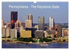 Pennsylvania - The Keystone State (Wall Calendar 2024 DIN A3 landscape), CALVENDO 12 Month Wall Calendar