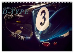 Jaguar D-Type Body Shape (Wall Calendar 2024 DIN A3 landscape), CALVENDO 12 Month Wall Calendar