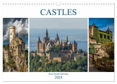 Castles from South Germany (Wall Calendar 2024 DIN A3 landscape), CALVENDO 12 Month Wall Calendar