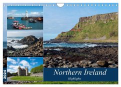 Northern Ireland (Wall Calendar 2024 DIN A4 landscape), CALVENDO 12 Month Wall Calendar - Scholz, Frauke