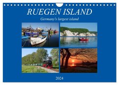 Ruegen Island (Wall Calendar 2024 DIN A4 landscape), CALVENDO 12 Month Wall Calendar - Prescher, Werner