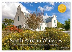 South African Wineries, wine architecture between tradition and modernity (Wall Calendar 2024 DIN A3 landscape), CALVENDO 12 Month Wall Calendar