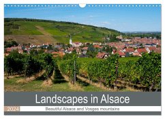 Landscapes in Alsace (Wall Calendar 2024 DIN A3 landscape), CALVENDO 12 Month Wall Calendar - Voigt, Tanja