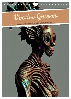Voodoo Queens (Wall Calendar 2024 DIN A4 portrait), CALVENDO 12 Month Wall Calendar