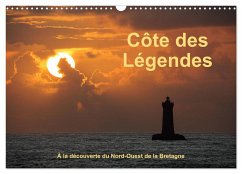 Côte des Légendes À la découverte du Nord-Ouest de la Bretagne (Calendrier mural 2024 DIN A3 vertical), CALVENDO calendrier mensuel - Benoît, Etienne