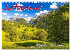Switzerland - Engadin and Bergell (Wall Calendar 2024 DIN A3 landscape), CALVENDO 12 Month Wall Calendar