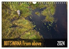 Botswana from above (Wall Calendar 2024 DIN A4 landscape), CALVENDO 12 Month Wall Calendar - Photography, Krueger