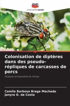 Colonisation de diptères dans des pseudo-répliques de carcasses de porcs - Barbosa Braga Machado, Camila;O. da Costa, Janyra