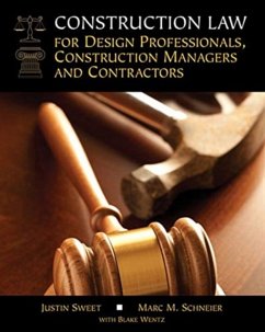 Cover Construction Law for Design Professionals, Construction Managers and Contractors