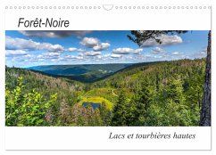 Forêt-Noire, lacs et tourbières hautes (Calendrier mural 2024 DIN A3 vertical), CALVENDO calendrier mensuel