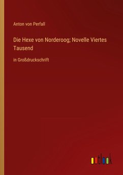 Die Hexe von Norderoog; Novelle Viertes Tausend - Perfall, Anton von