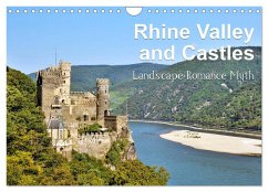 Rhine Valley and Castles (Wall Calendar 2024 DIN A4 landscape), CALVENDO 12 Month Wall Calendar