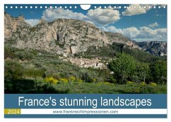 France's stunning landscapes (Wall Calendar 2024 DIN A4 landscape), CALVENDO 12 Month Wall Calendar