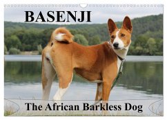 Basenji the African Barkless Dog (Wall Calendar 2024 DIN A3 landscape), CALVENDO 12 Month Wall Calendar