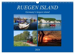 Ruegen Island (Wall Calendar 2024 DIN A3 landscape), CALVENDO 12 Month Wall Calendar