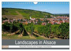 Landscapes in Alsace (Wall Calendar 2024 DIN A4 landscape), CALVENDO 12 Month Wall Calendar - Voigt, Tanja