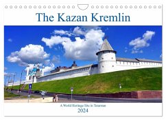 The Kazan Kremlin - A World Heritage Site in Tatarstan (Wall Calendar 2024 DIN A4 landscape), CALVENDO 12 Month Wall Calendar - Loewis of Menar, Henning von