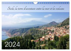 Sicile, la terre d'aventure entre la mer et les volcans (Calendrier mural 2024 DIN A4 vertical), CALVENDO calendrier mensuel