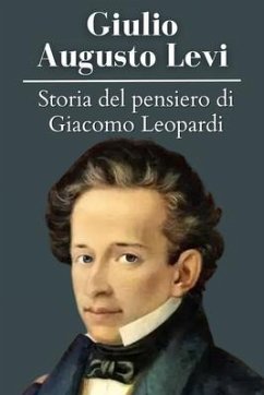 Cover Storia del pensiero di Giacomo Leopardi (eBook, ePUB)
