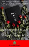 Identifying Undesirable Traits and Behaviors in Customer Service (eBook, ePUB)