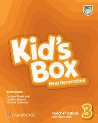 Kid's Box New Generation Level 3 Teacher's Book with Digital Pack British English - Wright, Carolyn