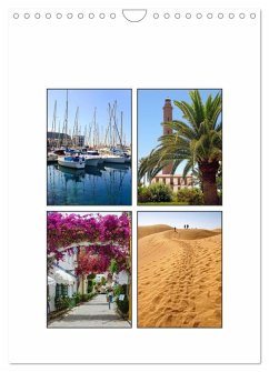 Gran Canaria - Holiday island for sun lovers (Wall Calendar 2024 DIN A4 portrait), CALVENDO 12 Month Wall Calendar - Frost, Anja