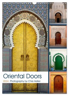 Oriental Doors (Wall Calendar 2024 DIN A3 portrait), CALVENDO 12 Month Wall Calendar - Hellier (All Photos Copyright), Chris
