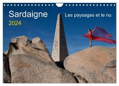 Sardaigne - Les paysages et le nu (Calendrier mural 2024 DIN A4 vertical), CALVENDO calendrier mensuel