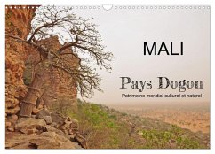 Mali - Pays Dogon - Patrimoine mondial culturel et naturel (Calendrier mural 2024 DIN A3 vertical), CALVENDO calendrier mensuel - Veh, Claudia