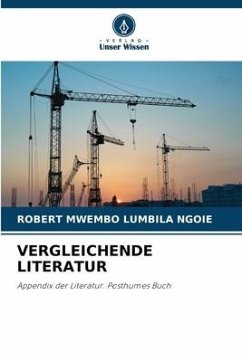 VERGLEICHENDE LITERATUR - MWEMBO LUMBILA NGOIE, ROBERT