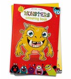 Monster Colouring Book: Jumbo Sized Colouring Books