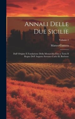 Annali Delle Due Sicilie: Dall' Origine E Fondazione Della Monarchia Fino a Tutto Il Regno Dell' Augusto Sovrano Carlo Iii. Borbone; Volume 2 - Camera, Matteo