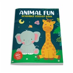 Animal Fun: Reusable Sticker Book - Wonder House Books