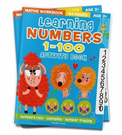 Learning Numbers 1-100 Activity Book - Wonder House Books