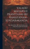 Valmiki Maharshi Pranitham-Sri Ramayanam-Sundarakanda