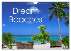 Dream Beaches worldwide (Wall Calendar 2024 DIN A4 landscape), CALVENDO 12 Month Wall Calendar - Urban, Michaela