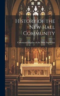 History of the New Hall Community - Regular of the Holy Sepulchre, Canone