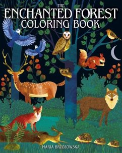 The Enchanted Forest Coloring Book - Brzozowska, Maria