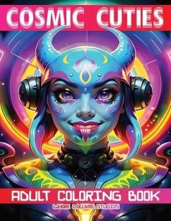 Cosmic Cuties NSFW Adult Coloring Book: Out-Of-This-World Illustrations of Alien Supermodels - Studios, Whore D'Oeuvre