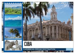 CUBA CARIBBEAN DREAM DESTINATION (Wall Calendar 2024 DIN A4 landscape), CALVENDO 12 Month Wall Calendar